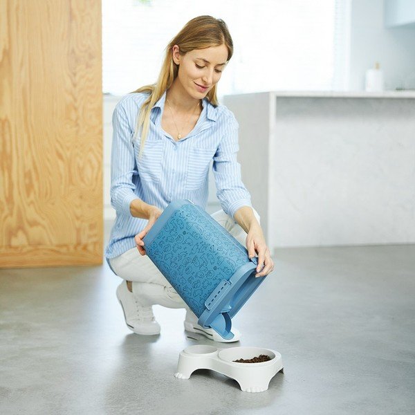 Modra škatla za brikete 10 l Cody - Rotho-image-2