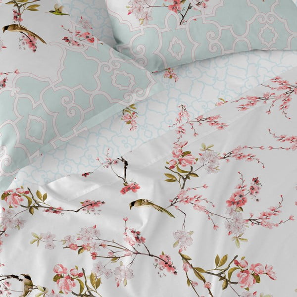 Bombažna rjuha Happy Friday Basic Sakura, 140 x 200 cm-image-4