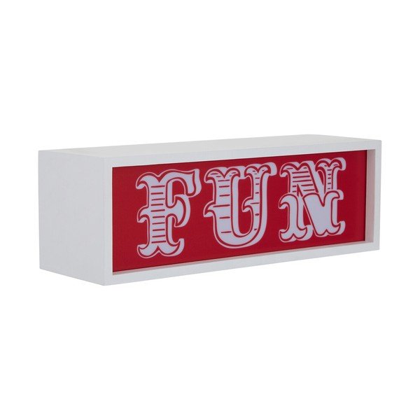 Rdeča svetlobna dekoracija na baterije Fun – Premier Housewares-image-3