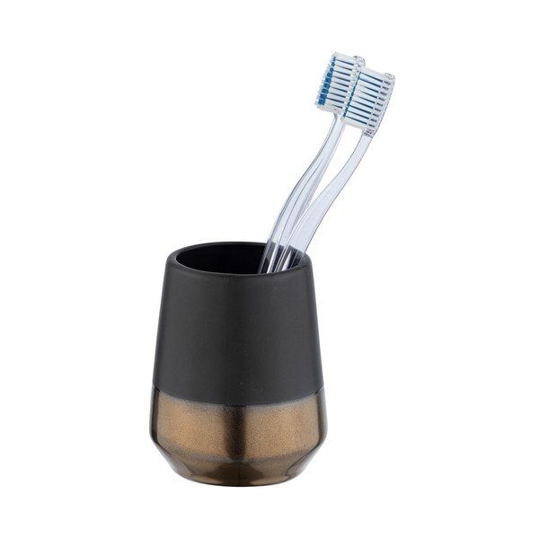 Črn lonček za zobno ščetko Wenko Brandol-image-2