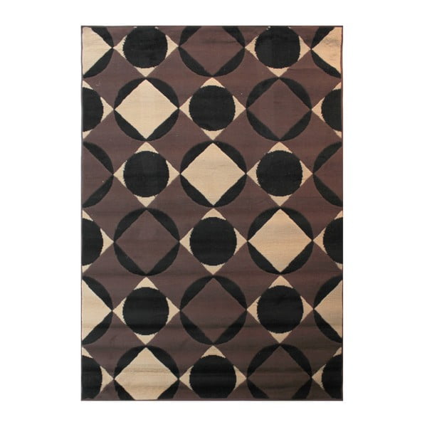 Temno rjava preproga Flair Rugs Carnaby Chocolate, 160 x 230 cm