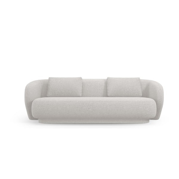 Svetlo siva sedežna garnitura 204 cm Camden – Cosmopolitan Design