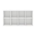 Beli modularni sistem polic 136x69 cm Mistral Kubus - Hammel Furniture