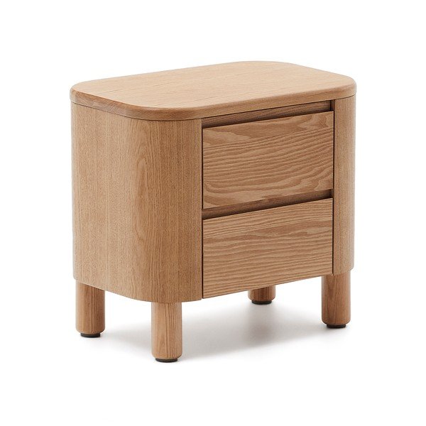 Nočna omarica v naravni barvi Salaya – Kave Home