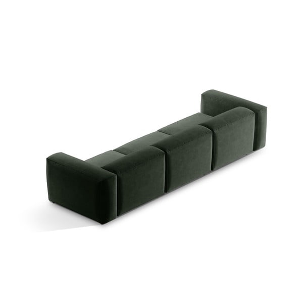 Zelena sedežna garnitura 364 cm Bergamo – Cosmopolitan Design-image-4