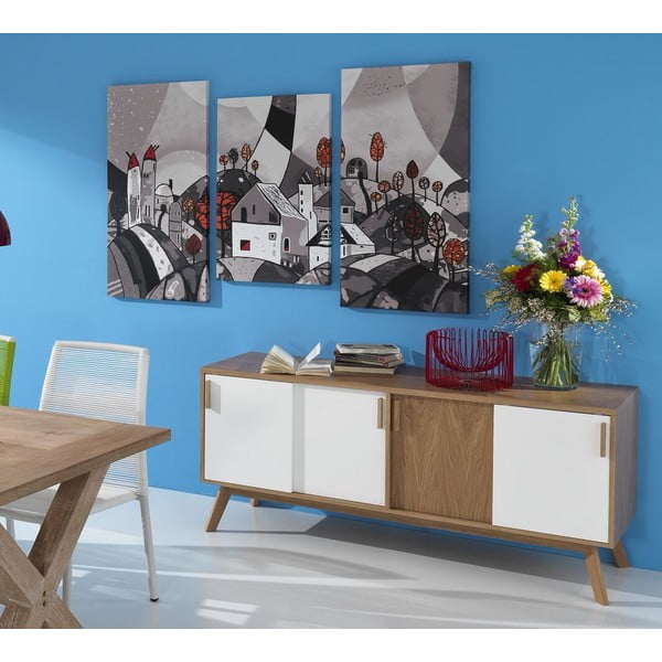 3-delna slika Tomasucci Landscape, 105 x 150 cm-image-1