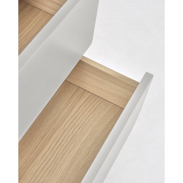 Komoda v jesenovem dekorju v sivi in naravni barvi 60x117x42 cm Anielle – Kave Home-image-4