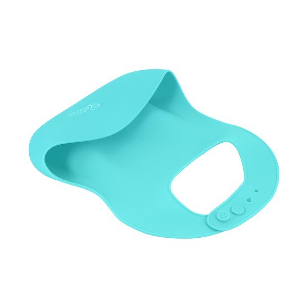 Moder silikonski slinček z žepom Kindsgut Bib-image-2