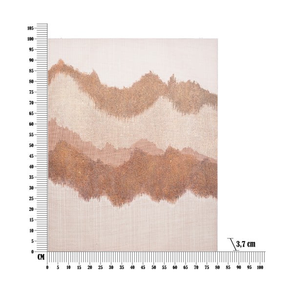 Ročno naslikana slika 80x100 cm Browny - Mauro Ferretti-image-4