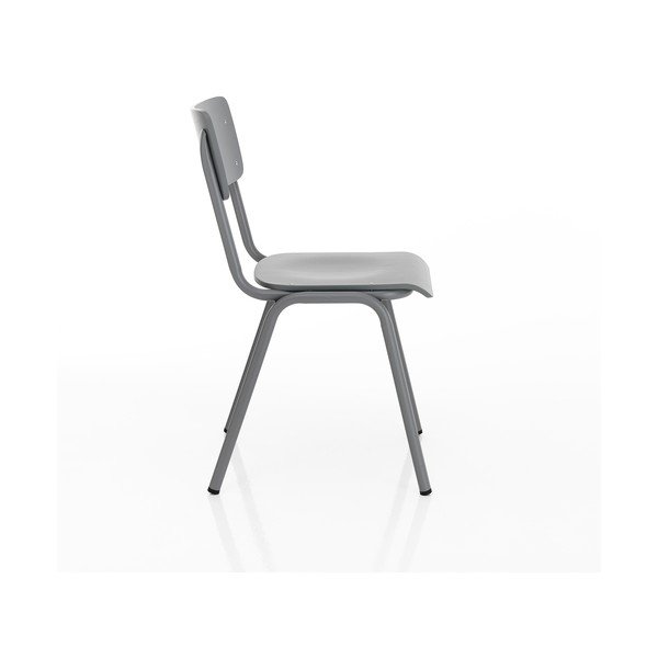 Sivi jedilni stoli v kompletu 2 kos Old School - Tomasucci-image-2