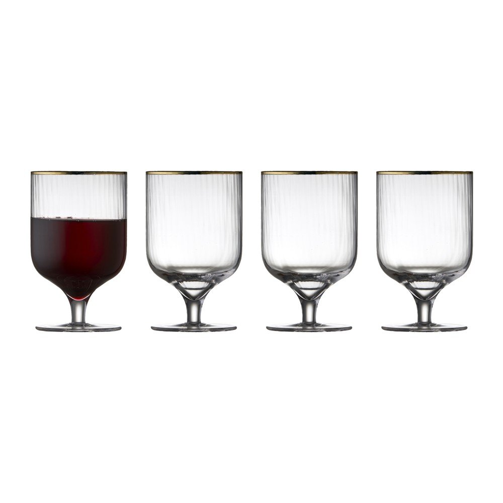 Komplet 4 kozarcev za vino Lyngby Glas Palermo, 300 ml