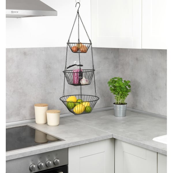Kovinska viseča košara za sadje Trio – Wenko-image-1