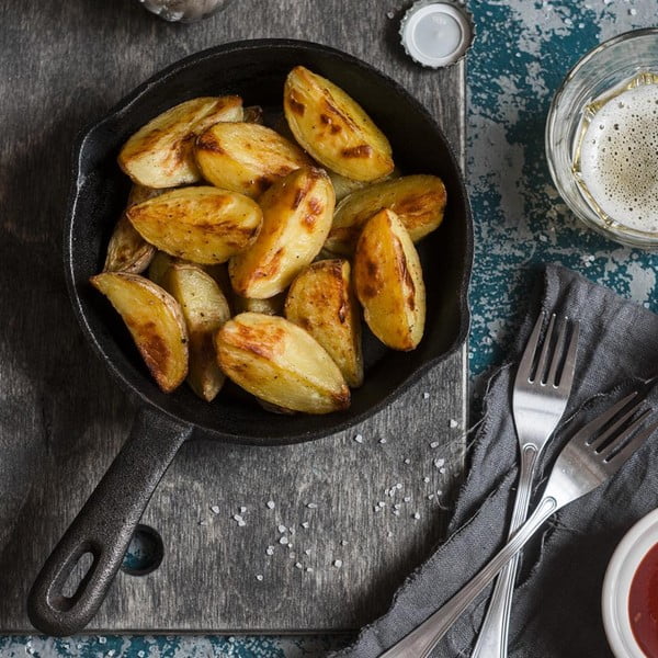 Litoželezna žar ponev ø 24 cm Litina – Orion-image-1