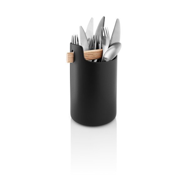 Črn keramični kuhinjski organizator Eva Solo Nordic, višina 20 cm-image-3