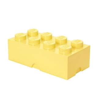 Svetlo rumena škatla za shranjevanje LEGO®