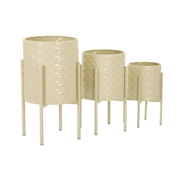 Kovinski okrasni cvetlični lonci v kompletu 3 ks ø 36 cm Betsy – Mauro Ferretti-image-3