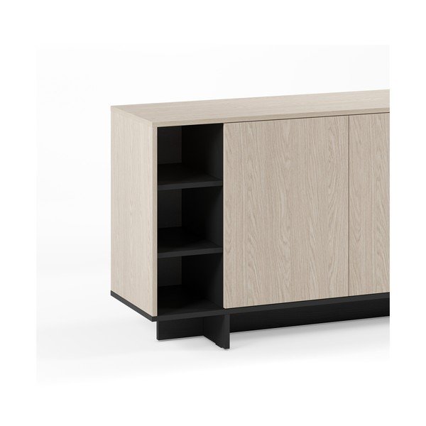 Črna omarica 170x80x40 cm Cequoia – Marckeric-image-3