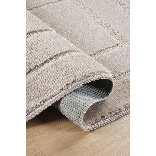 Svetlo rjave kopalniške preproge v kompletu 2 ks 50x80 cm Cerceve – Foutastic-image-2