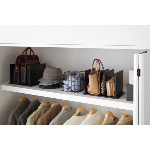 Plastični organizatorji za garderobo v kompletu 2 ks za torbice Smart – YAMAZAKI-image-1