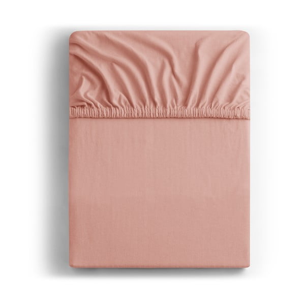 Breskova napenjalna rjuha iz jerseyja 240x220 cm Amber – Restilo