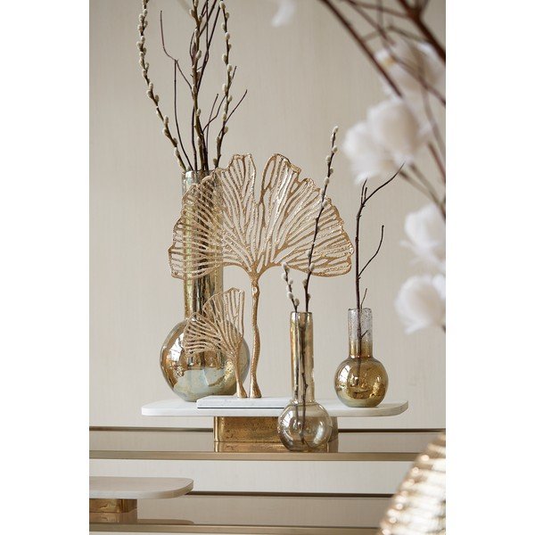 Kovinski kipec (višina 48 cm) Leaf – Light & Living-image-1