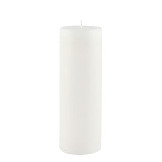 Bela sveča Ego Dekor Cylinder Pure, čas gorenja 60 h