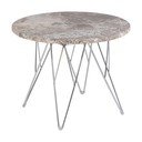 Marmorna okrogla stranska mizica ø 55 cm Prunus – Actona