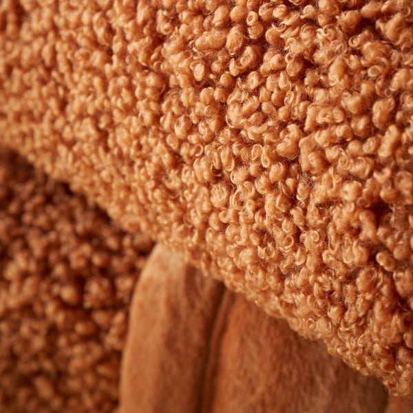 Oranžna odeja iz mikropliša 130x170 cm Velvet Boucle – Catherine Lansfield-image-2