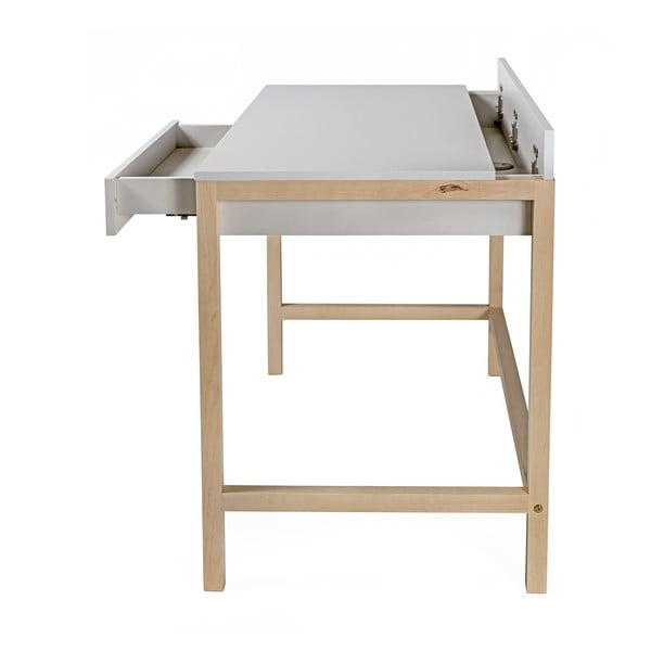 Delovna miza s sivo ploščo Woodman NorthGate-image-3