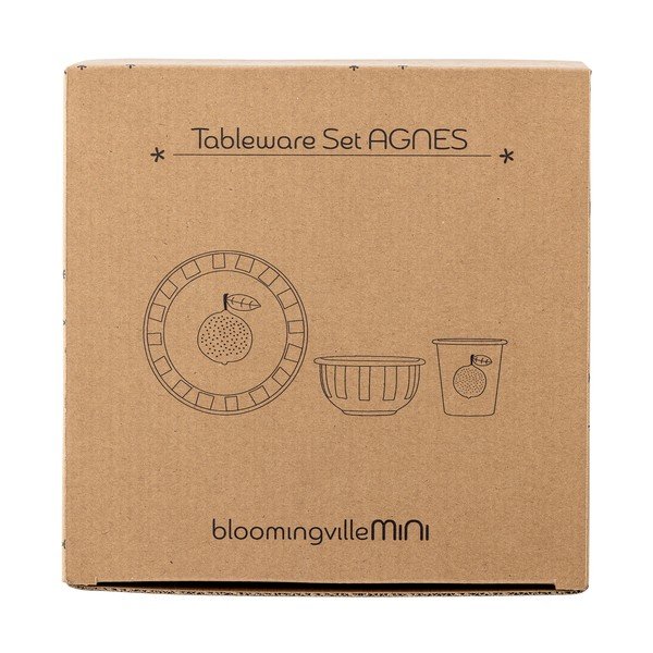 Kovinski otroški set posode 3 ks Agnes – Bloomingville Mini-image-2