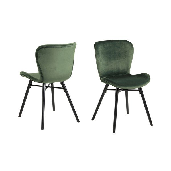 Zeleni jedilni stol Actona Batilda