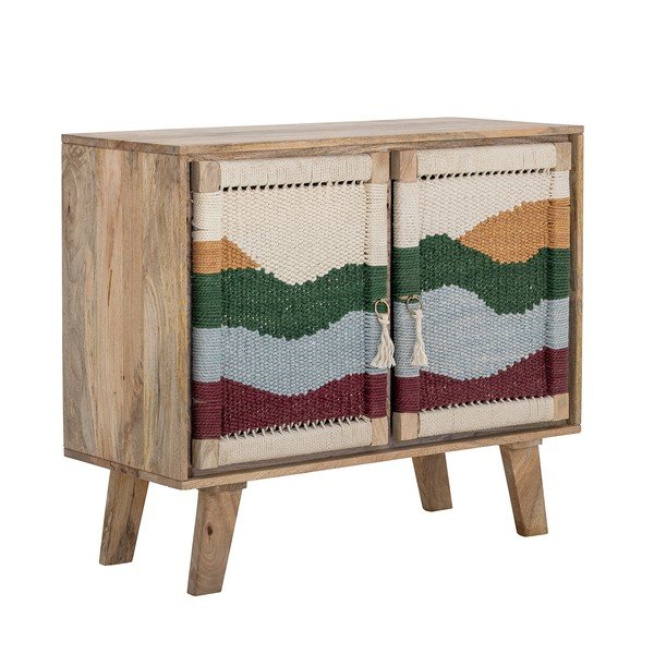 Nizka komoda iz mangovega lesa 93x80 cm Sedik - Bloomingville-image-4