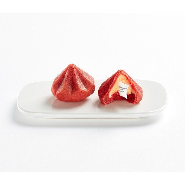 Rdeč silikonski model za peko Lékué Fortune Pyramids-image-1