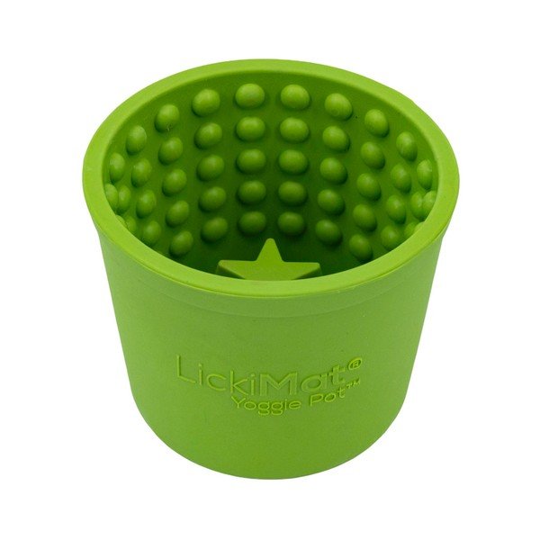 Posoda za lizanje Yoggie Pot Green – LickiMat