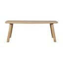 Jedilna miza iz masivnega hrasta 100x180 cm Tablo – WOOOD