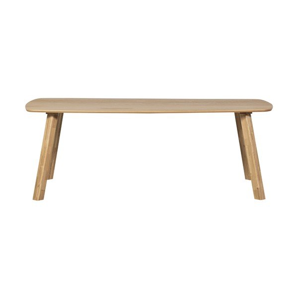 Jedilna miza iz masivnega hrasta 100x180 cm Tablo – WOOOD