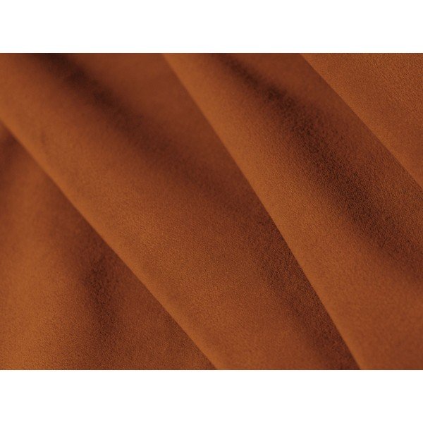 Oranžen žameten fotelj Tove – Micadoni -image-4