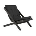 Zložljiv fotelj Karup Design Boogie Black/Dark Grey