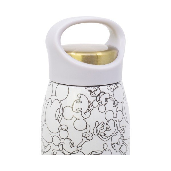 Bela otroška steklenička za vodo iz nerjavečega jekla 665 ml Mickey Mouse – STOR-image-3