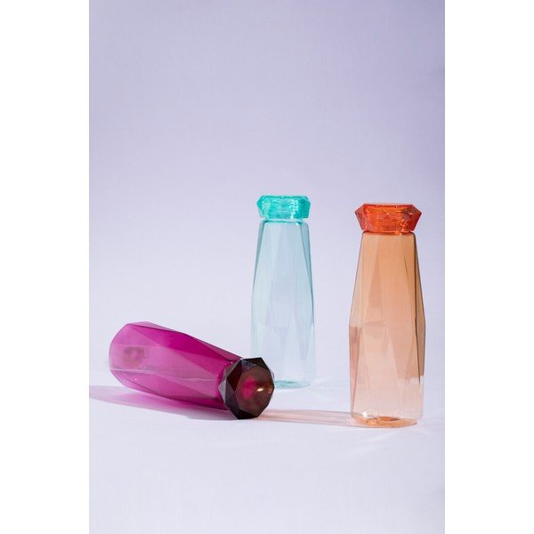 Modra steklenica za vodo za na pot 600 ml Mimo – Premier Housewares-image-1