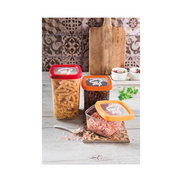 Oranžna posoda za hrano Snips, 1 l-image-2