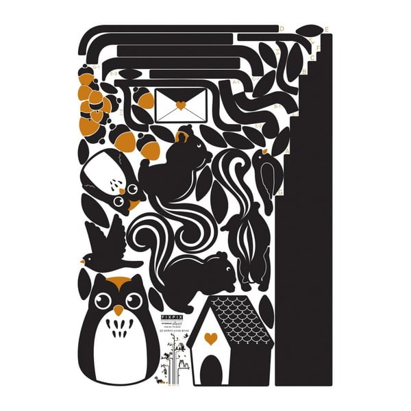 Stenska nalepka Ambiance Friends of the Tree-image-1