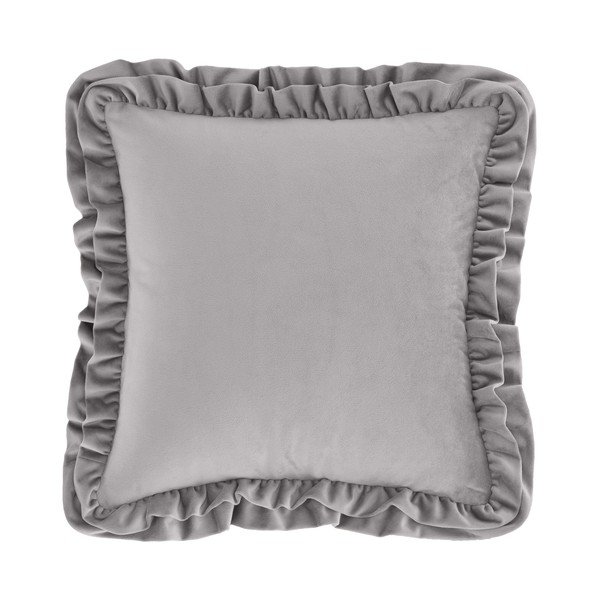 Žametna okrasna blazina 43x43 cm Velvet Double Frill – Catherine Lansfield