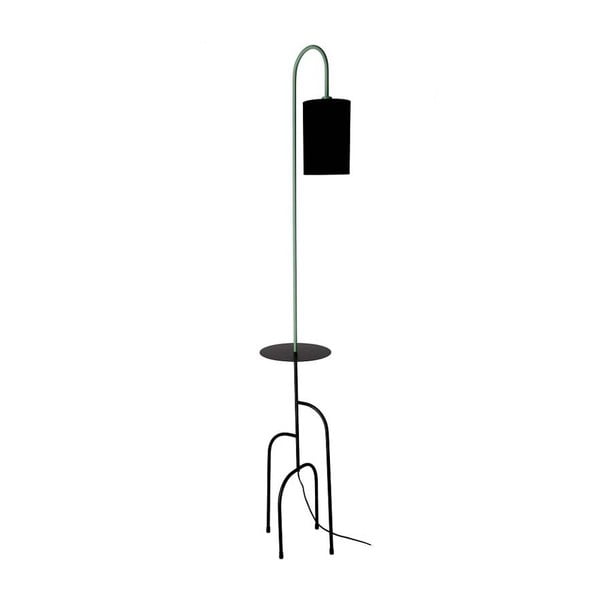Zeleno-črna talna svetilka (višina 175 cm) Ravello - Candellux Lighting