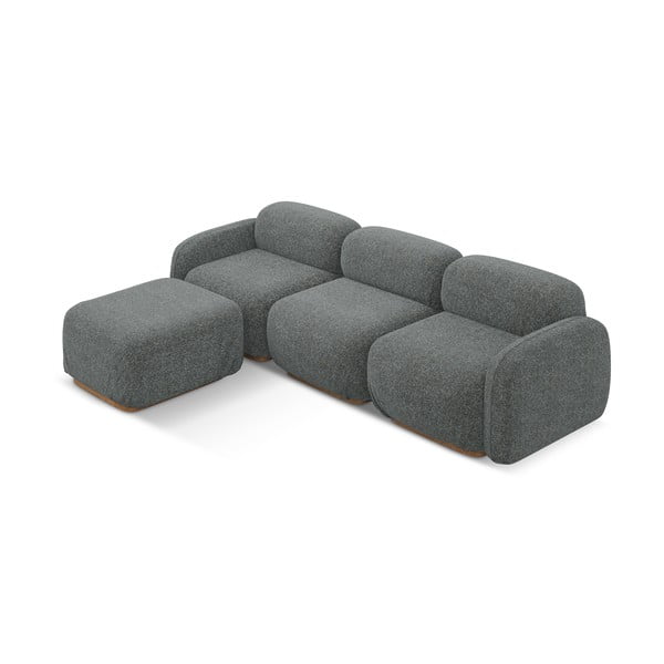 Siva kotna sedežna garnitura (s kotom po izbiri) Ailani – Makamii-image-2