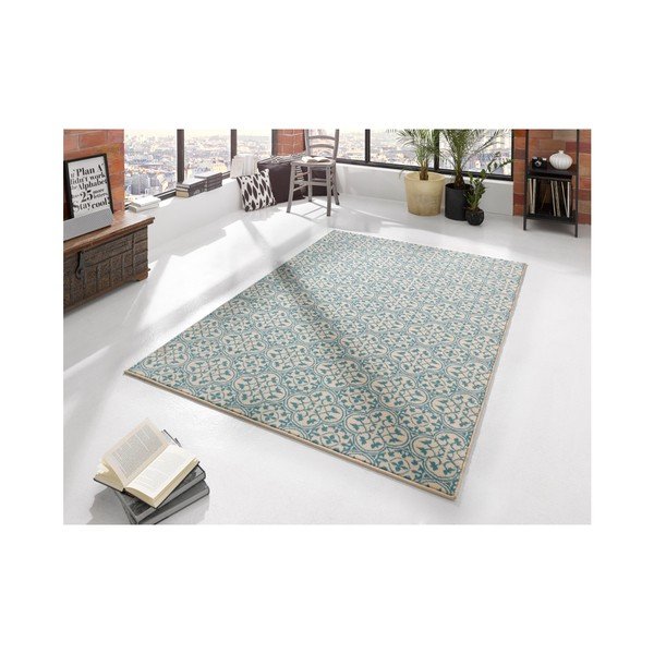 Modra preproga Hanse Home Gloria Pattern, 80 x 150 cm-image-1