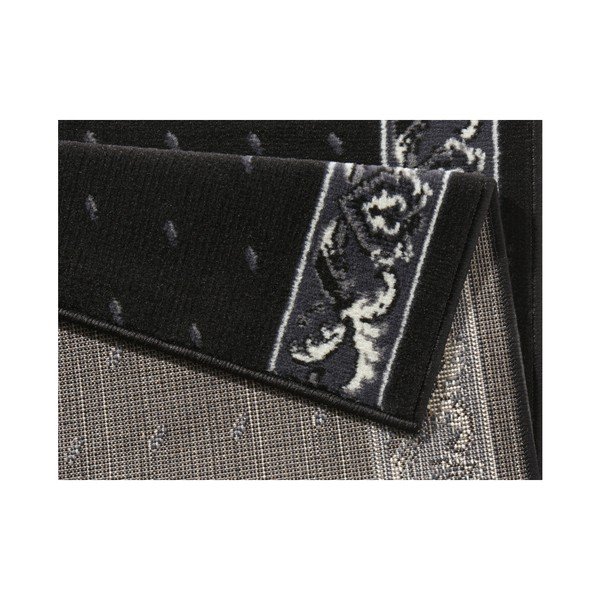 Črni tekač z belimi podrobnostmi Hanse Home Ornament, 80 x 350 cm-image-2