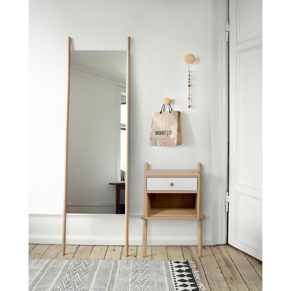 Nočna omarica Woodman Wiru Puro Open-image-1