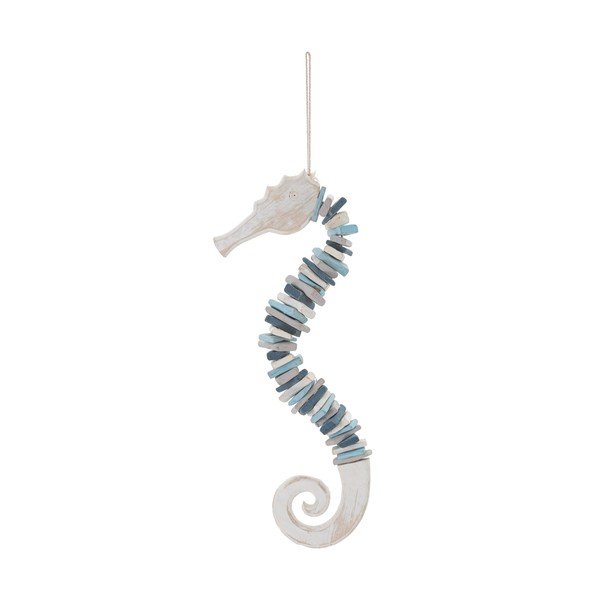 Lesena stenska dekoracija 22x55 cm Sea Horse – Mauro Ferretti