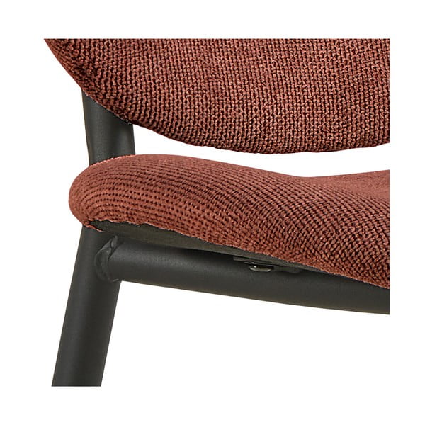 Jedilni stol v barvi terakote Cliff – Actona-image-4